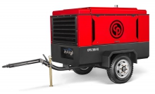 Дизельный компрессор Chicago Pneumatic CPS350-10 на шасси