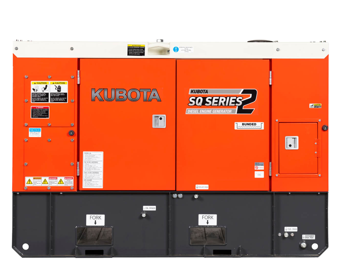 Дизельный генератор Kubota SQ-15TC