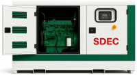 Дизельный генератор SDEC GMP 344SD в кожухе