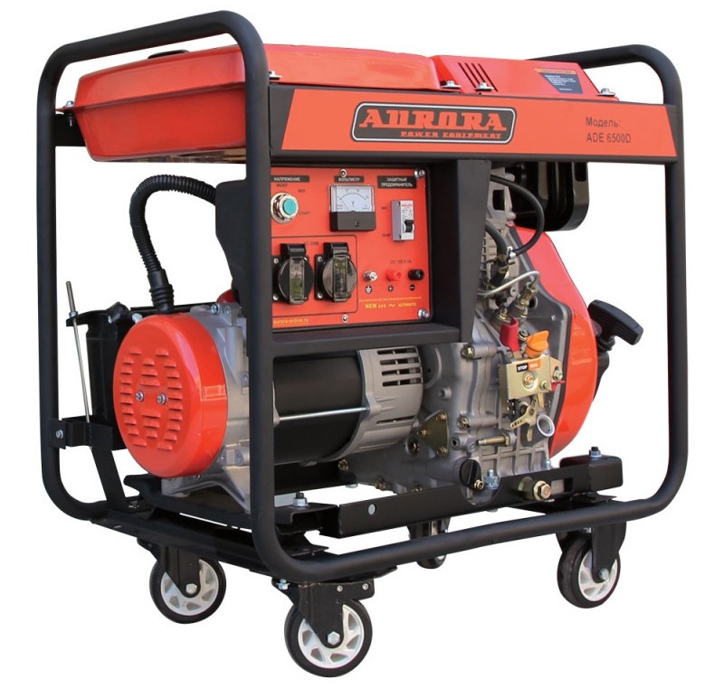 Дизельный генератор Aurora ADE 6500D