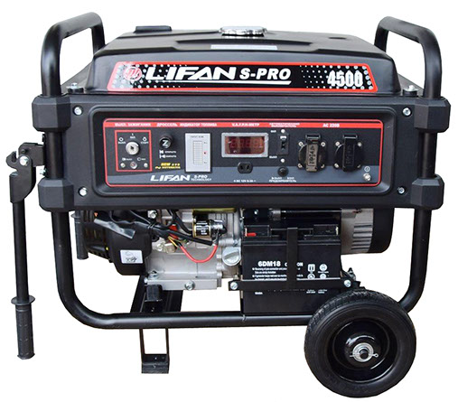 Бензиновый генератор Lifan S-PRO 4500