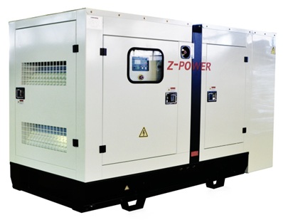 Дизельный генератор Z-Power ZP88P в кожухе с АВР