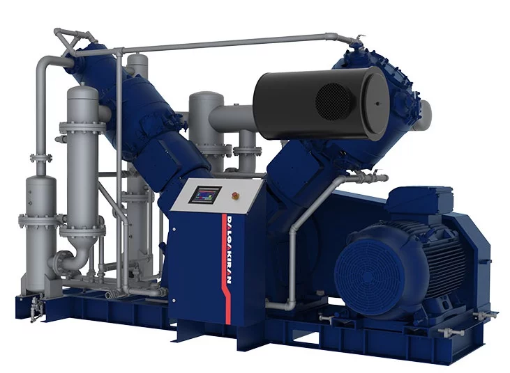 Безмасляный дожимной компрессор Dalgakiran PET MASTER 270