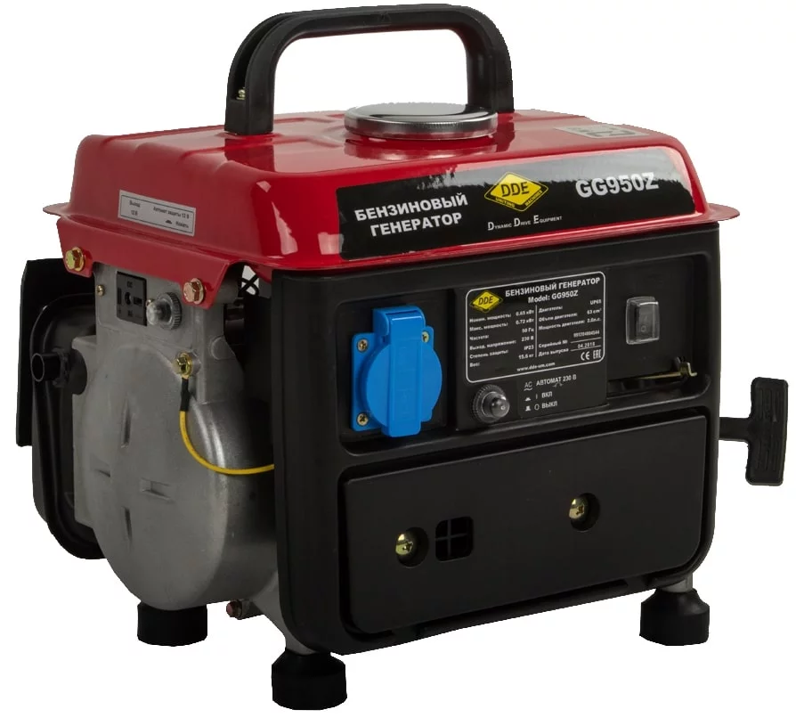 Бензиновый генератор DDE GG950Z