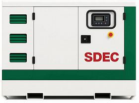 Дизельный генератор SDEC GMP 11SD в кожухе — фото 1
