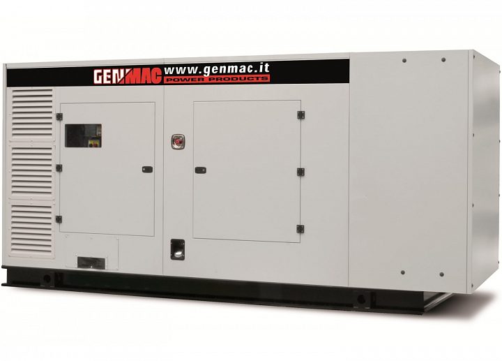 Дизельный генератор Genmac G500PS в кожухе