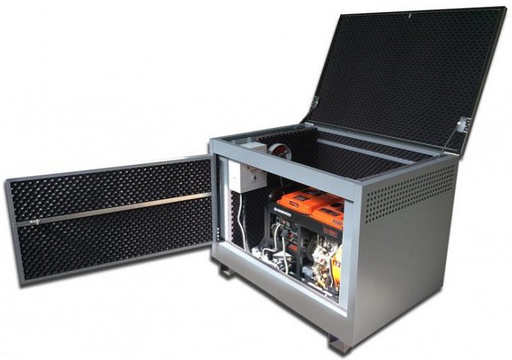 Бензиновый генератор RID RS 5001 PE в контейнере с АВР
