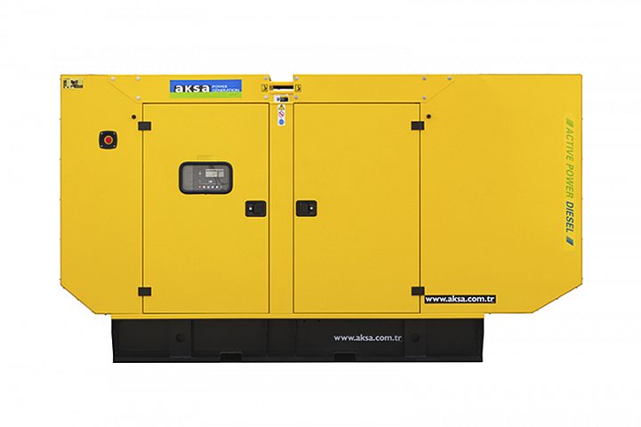 Дизельный генератор Aksa APD-165A в кожухе с АВР