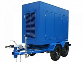 Дизельный генератор ТСС АД-100С-Т400-2РПМ17 на шасси с АВР — фото 3