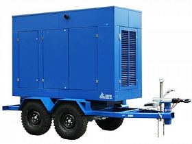 Дизельный генератор ТСС АД-600С-Т400-1РПМ17 на шасси — фото 1