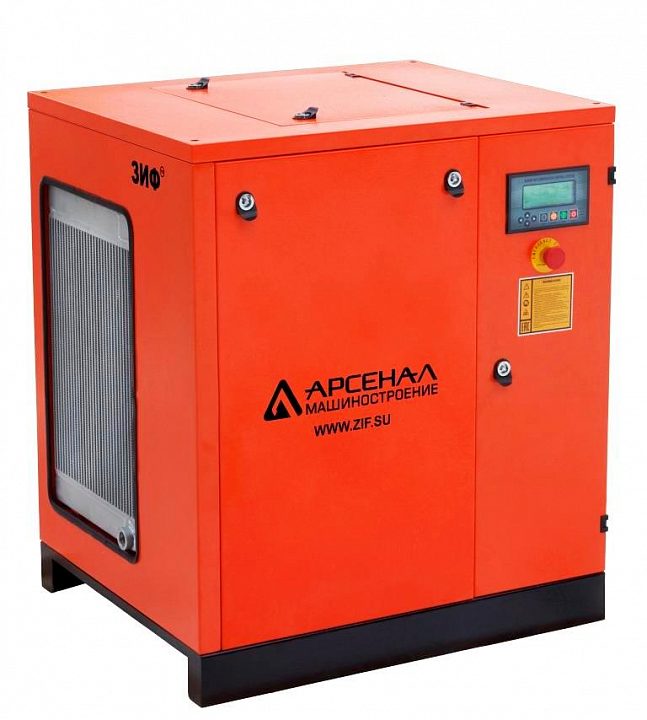 Винтовой компрессор ЗИФ СВЭ 0,7/1,3 ШМ ременная